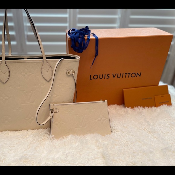 SOLD….. SOLD……LOUIS VUITTON NEVERFULL MM EMPREINTE EMBOSSED - Picture 1 of 11